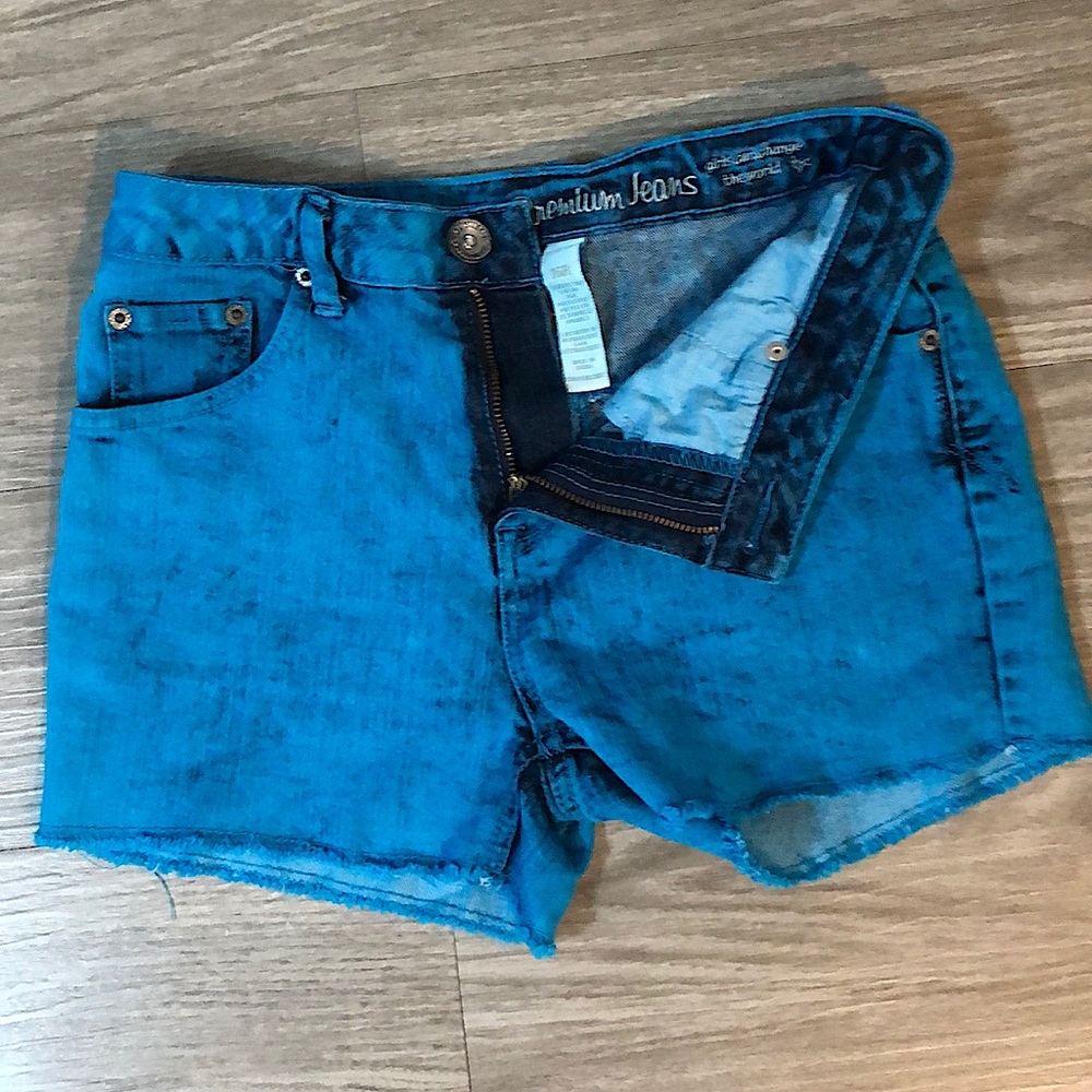 Blue Justice premium jean shorts